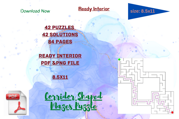 Corridor Maze Puzzles: A Smart Interior Choice for Your Kids Activity Book