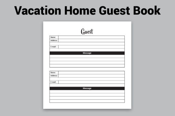 Creating a Professional Guest Book for Your Vacation Rental