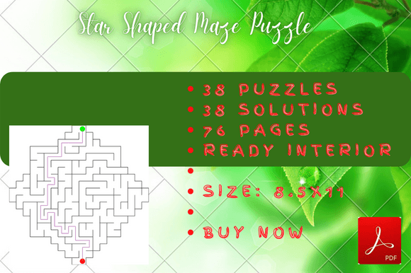 Evaluating Maze Resources: What Makes the KDP Star Maze 38 Puzzles INTERIOR Distinct