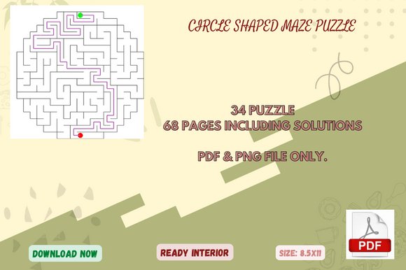 Explore 34 Circle Mazes Puzzles for Fun and Creativity