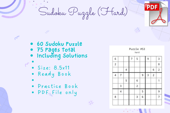 Interior Sudoku Puzzle: A Premium Font for Crafting a Unique Book