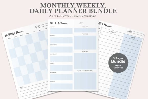 Master Your Time with the Perfect Daily Planner and Weekly Planner System