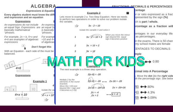 Math Tricks for Kids Ages 8-14 Years: A Practical Guide to Building a Strong Foundation