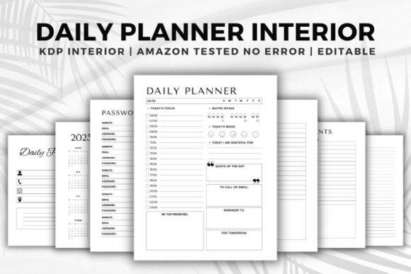 The Daily Planner 2023 Editable Interior: A Professional’s Evaluation