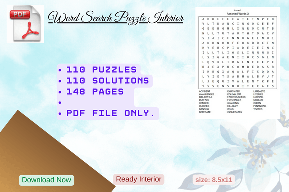 The Ultimate Word Search Puzzle with Solutions Resource for Creators