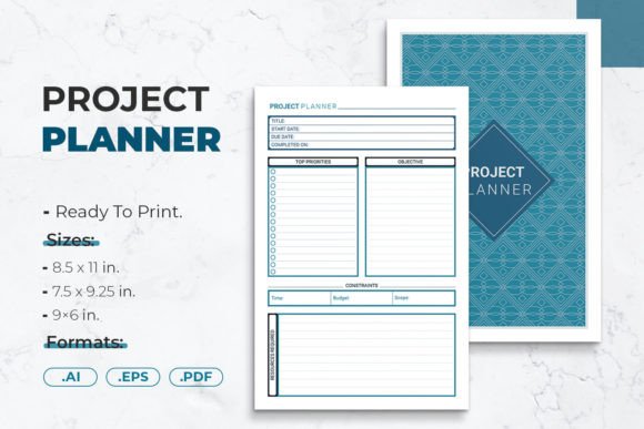 Your Blueprint for Organized Success: The Project Planner Planner Template