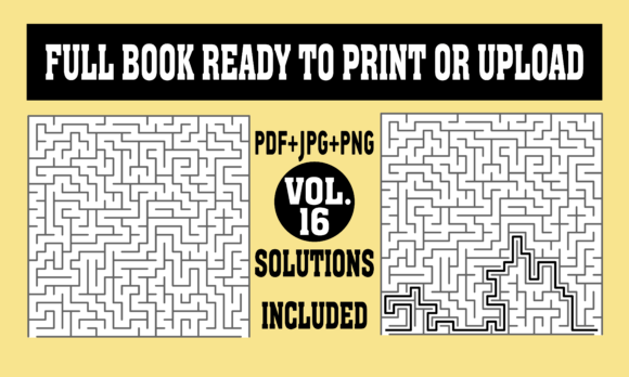 Your Complete Guide to KDP Interior Mazes with Solutions 16