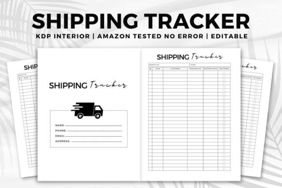 Your Shipping Tracker Interior: Fully Editable and Ready to Use